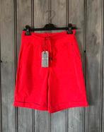 Mi Piace travelstof bermuda maat: S Red, Kleding | Dames, Broeken en Pantalons, Kort, Nieuw, Ophalen of Verzenden, Maat 36 (S)