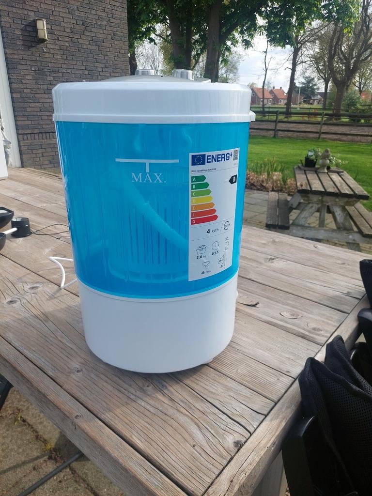 Camping wasmachine, Ophalen of Verzenden, Zo goed als nieuw