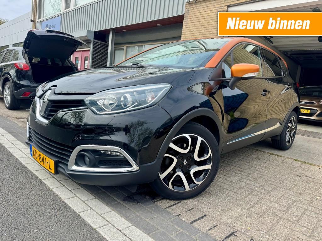 Renault CAPTUR 1.2 TCe Dynamique NAVI CAMERA KEYLESS ZEER NE, Auto's, Euro 5, 4 cilinders, Zwart, SUV of Terreinwagen