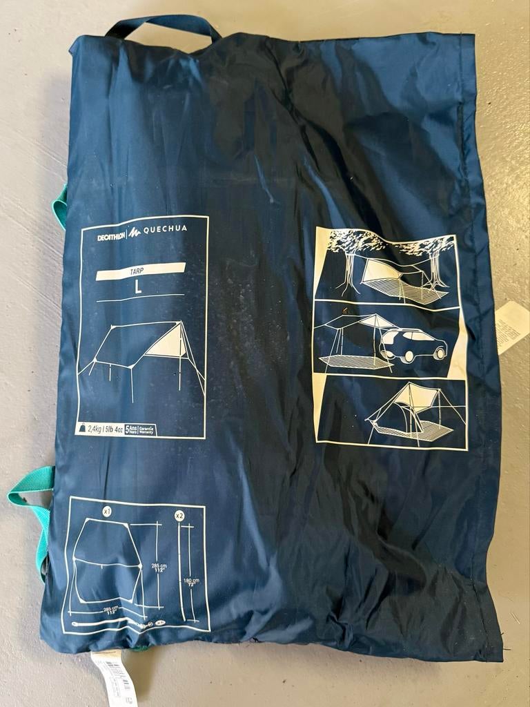 Decathlon Quechua Tarp L - Ideaal voor kamperen, Ophalen, Gebruikt