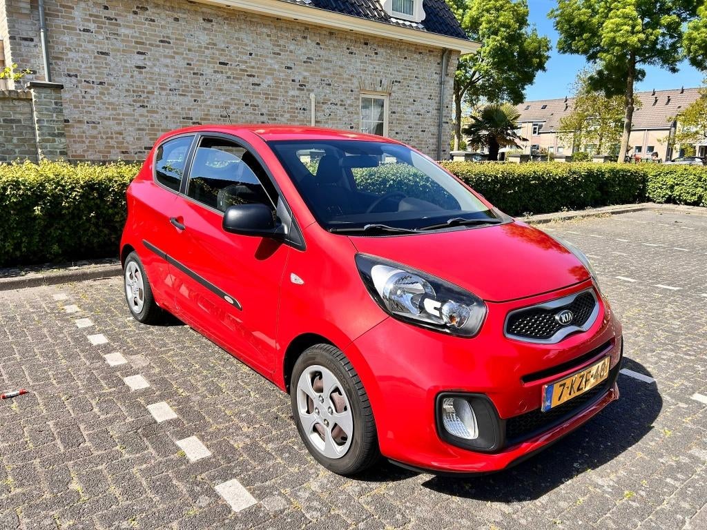 Kia Picanto 1.0 Cvvt 3-deurs 2013, Auto's, Kia, Voorwielaandrijving, Zwart, 400 kg, Origineel Nederlands