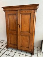 Antieke houten kast met twee deuren, Antiek en Kunst, Ophalen