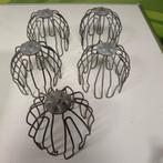 Bladvanger boldraadrooster voor op regenpijp goot set van 5, Doe-het-zelf en Verbouw, Ophalen, Overige materialen, Gebruikt, Overige typen