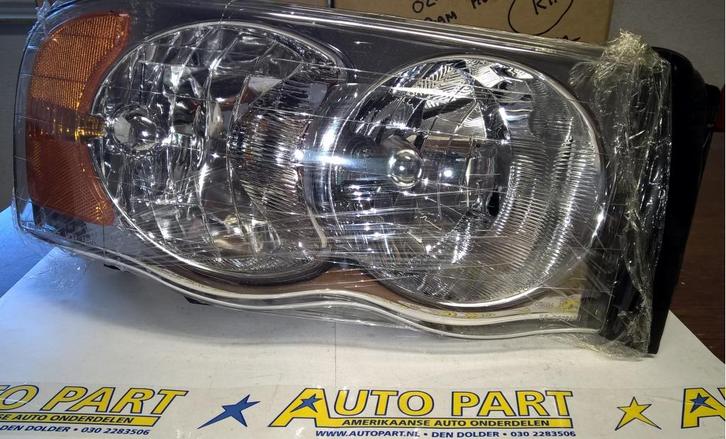 Dodge Ram 1500 2002-2005 koplamp, Auto-onderdelen, Verlichting, Amerikaanse onderdelen, Dodge, Nieuw, Ophalen of Verzenden