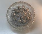 Prachtige vintage plafondlamp, Ophalen of Verzenden, Zo goed als nieuw, Glas, Vintage