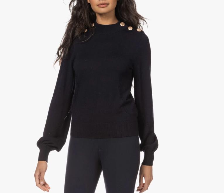 Plein Publique LA CLIQUE trui Donkerblauw L, Kleding | Dames, Plein publique, Maat 42/44 (L), Zo goed als nieuw, Verzenden