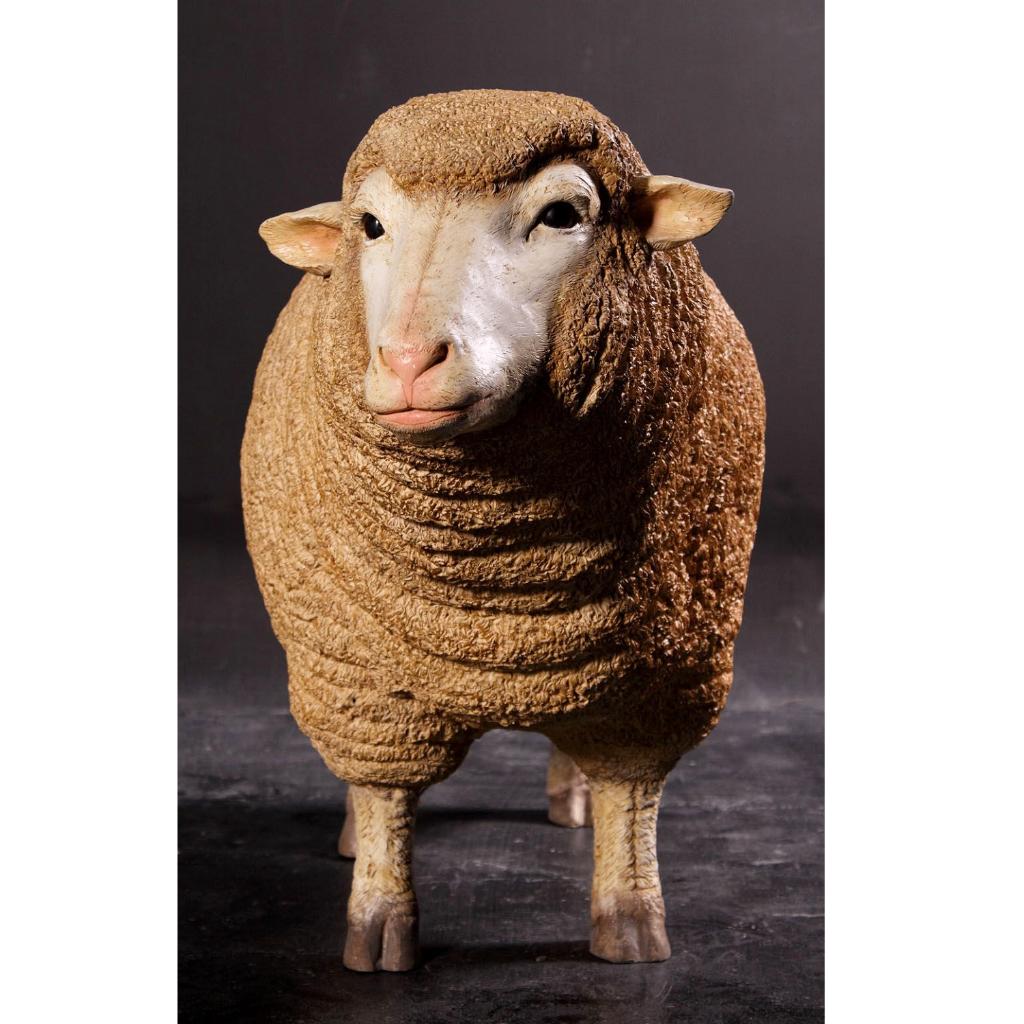Sheep Merino Eve – Schaap beeld Lengte 96 cm, Ophalen, Nieuw, Overige typen