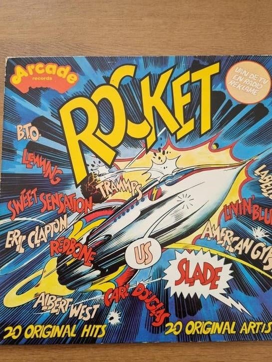 Rocket lp verzamel, Cd's en Dvd's, Ophalen of Verzenden, Gebruikt, Overige formaten, Poprock