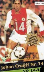 Johan Cruijff Nr. 14 50 Jaar VHS by Maarten de Vos, Ophalen, Zo goed als nieuw, Ajax, Overige typen