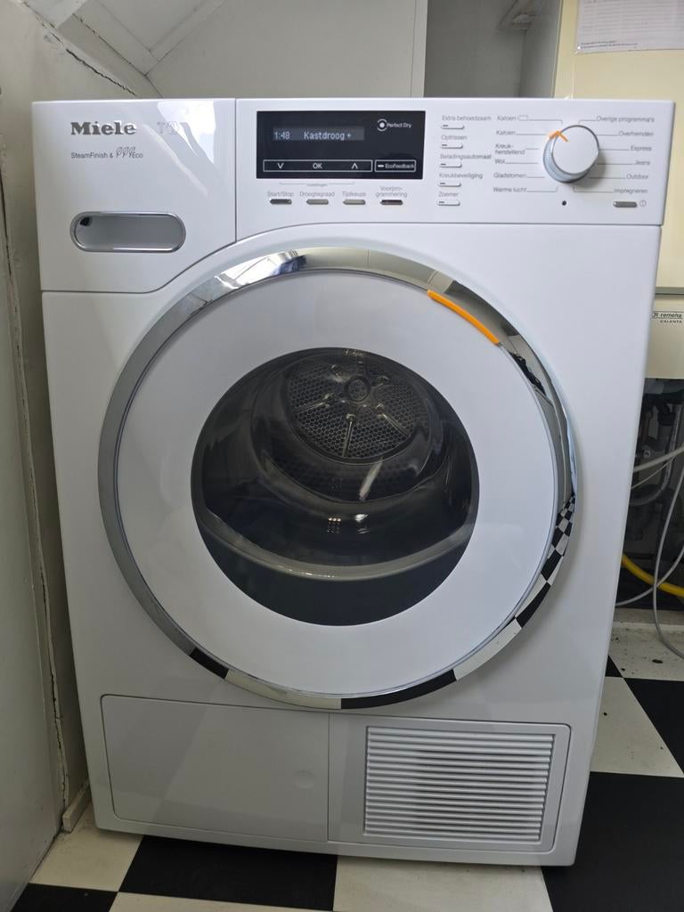 Miele TMG 840 WP Warmtepompdroger A+++ 8KG, Ophalen, 8 tot 10 kg, Zo goed als nieuw, 85 tot 90 cm