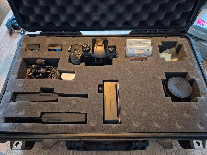 Complete Panasonic GH5 set - perfect voor videografie, Audio, Tv en Foto, Fotocamera's Digitaal, Zo goed als nieuw, Spiegelreflex