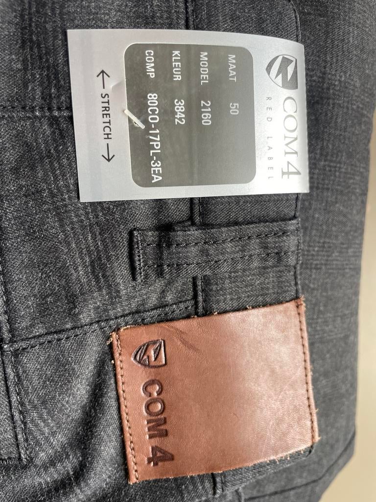 Heren jeans Com4, grijs, maat 50 - Nooit gedragen, Kleding | Heren, Ophalen of Verzenden, Nieuw, Grijs, W33 - W34 (confectie 48/50)