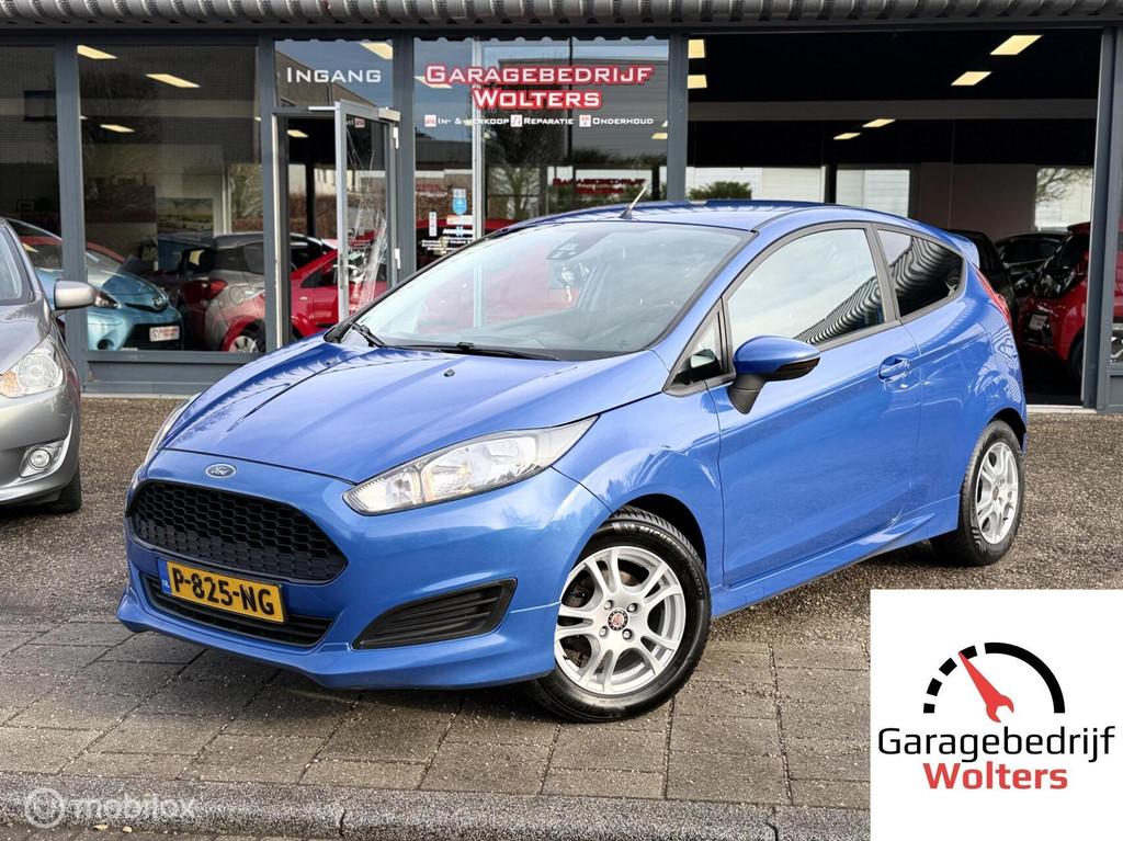 Ford Fiesta 1.0 EcoBoost ST line super nette auto, Auto's, Voorwielaandrijving, Euro 5, Zwart, Met garantie (alle)