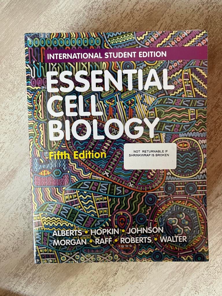 Essential Cell Biology - 5th Edition, Boeken, Ophalen of Verzenden, Beta, Zo goed als nieuw, HBO