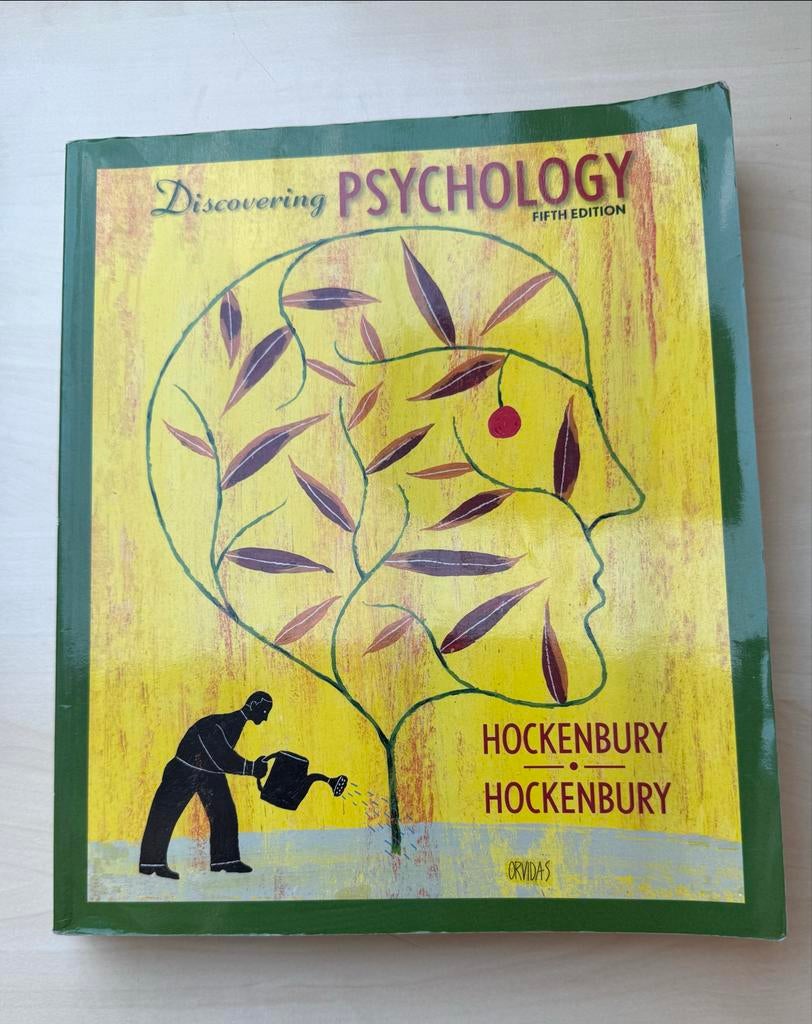 Discovering Psychology  Hockenbury (ISBN 9781429216500), Boeken, Ophalen of Verzenden, Alpha, Gelezen, WO