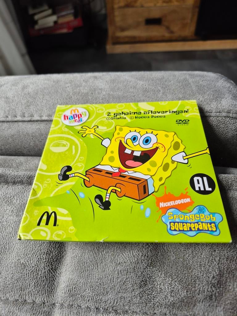 SpongeBob SquarePants DVD - McDonald's Happy Meal, Cd's en Dvd's, Gebruikt, Alle leeftijden, Ophalen of Verzenden, Komedie