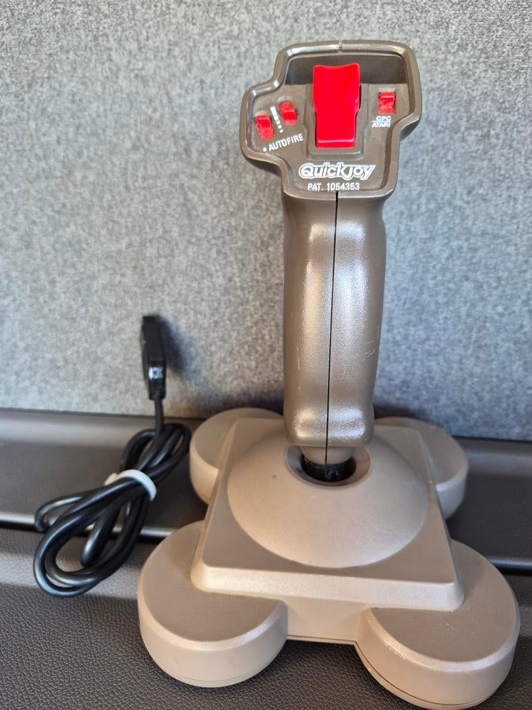 Quickjoy Jet Fighter SV-126 Joystick - Vintage Gaming, Ophalen of Verzenden, Gebruikt, Quickjoy