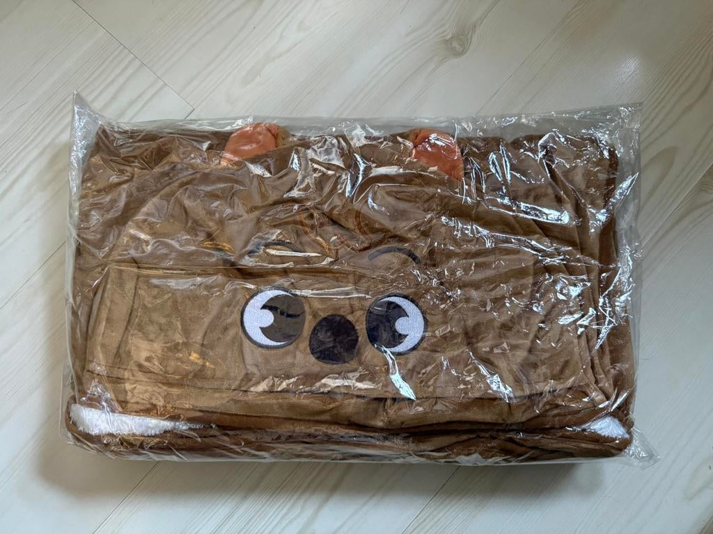 Han Stray Kids Quokka poncho/cape hoodie officeel nieuw, Ophalen of Verzenden, Nieuw, Kleding