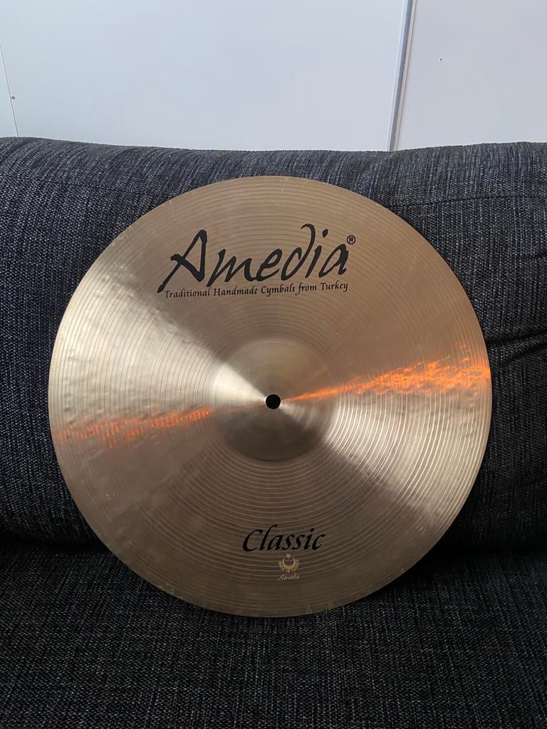 Amedia Classic Dark Crash 16”, Ophalen of Verzenden, Zo goed als nieuw, Drums of Percussie