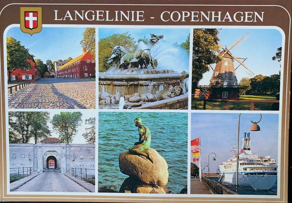 Kopenhagen, Ophalen of Verzenden, Gelopen, Overig Europa