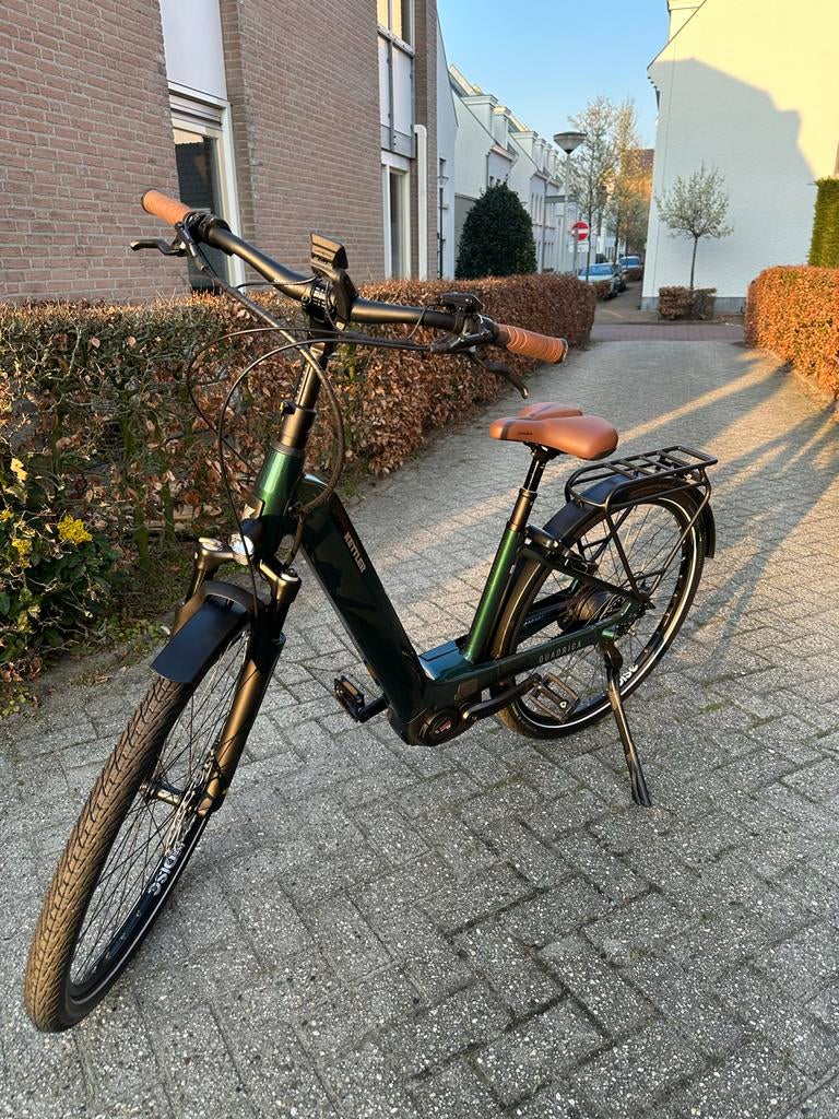 Kettler Quadriga Pro Belt Automatic 750Wh Dark Green, Nieuw, 47 tot 51 cm, 50 km per accu of meer, Ophalen