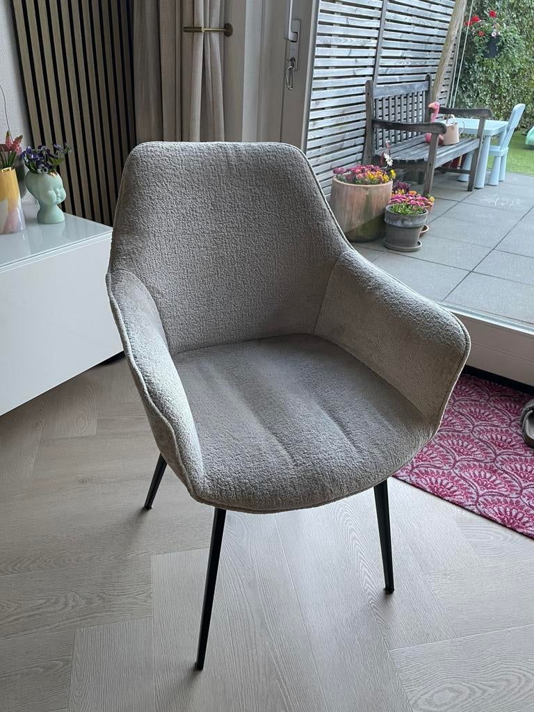 2 eetkamerstoelen van het merk Kave Home type Amira., Ophalen, Twee, Overige kleuren, Zo goed als nieuw