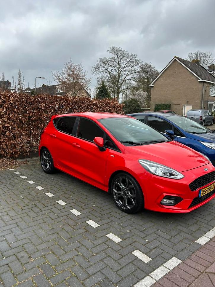 Ford Fiësta 1.0 Ecoboost 100pk 5dr 2019 Rood, Auto's, Ford, Particulier, Fiësta, Benzine, Hatchback, Handgeschakeld, Origineel Nederlands