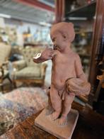 Terracota beeld engel, Ophalen of Verzenden