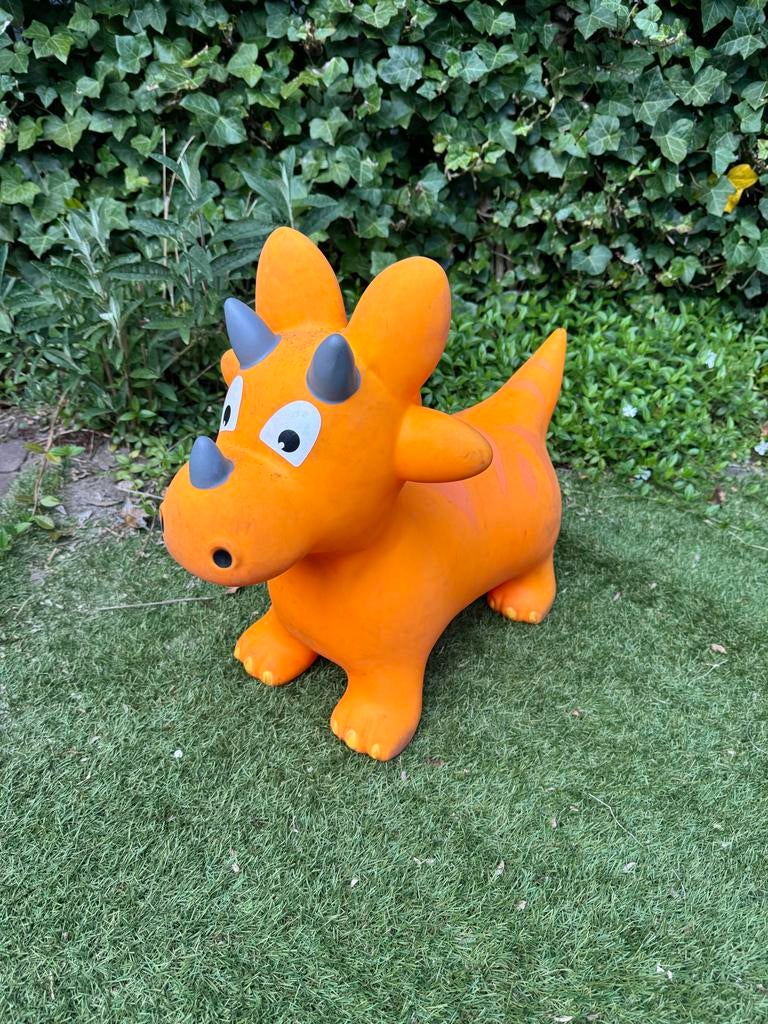 Skippy Dino - Opblaasbaar Springdier voor Kinderen, Ophalen, Gebruikt