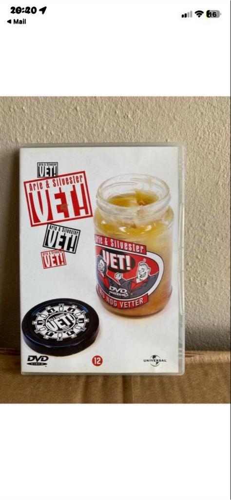 Arie & Silvester: VET! DVD, Cd's en Dvd's, Vanaf 12 jaar, Ophalen of Verzenden, Gebruikt, Stand-up of Theatershow