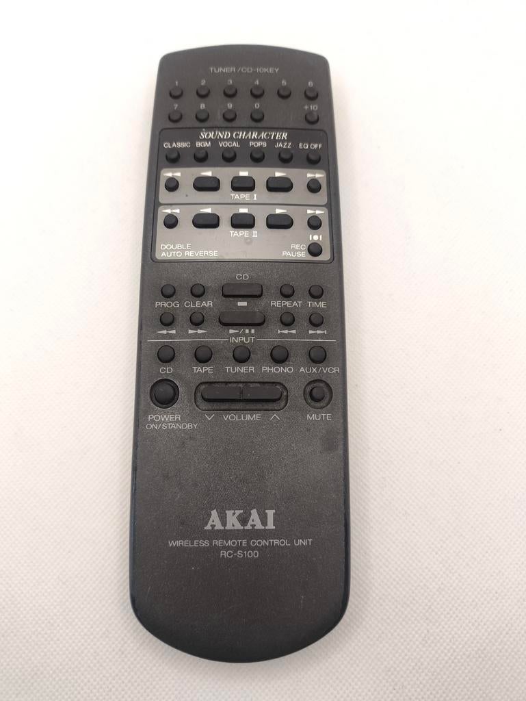 Akai RC-S100 afstandsbediening, Ophalen of Verzenden