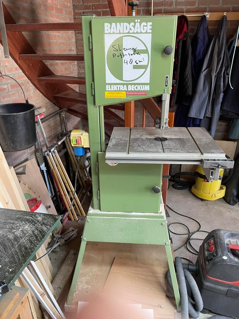 Lintzaag elactra beckum, Doe-het-zelf en Verbouw, Ophalen, Gebruikt, 70 mm of meer, Lintzaag