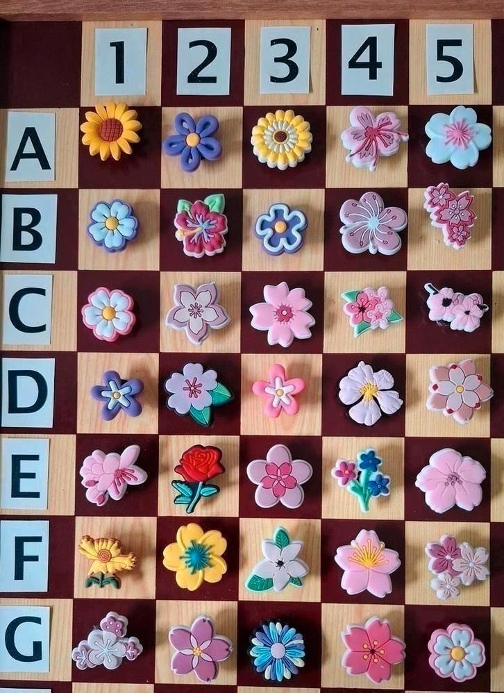 5: Bloemen Schoenbedels Pins voor de Crocs, Verzamelen, Speldjes, Pins en Buttons, Nieuw, Ophalen of Verzenden