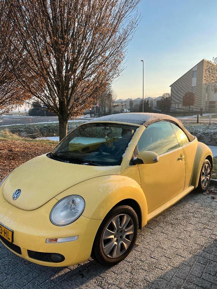 Volkswagen Beetle (Kever) 1.6 Cabriolet 75KW 2007, Auto's, Volkswagen, Particulier, Beetle (Kever), Airbags, Airconditioning, Centrale vergrendeling
