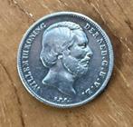 Zilveren (94,5%) halve gulden Koning Willem III 1860, Postzegels en Munten, Munten | Nederland, ½ gulden, Koning Willem III, Verzenden