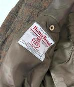 Vintage Harris Tweed Heren Colbert Wol wollen bruin Maat XL, Kleding | Heren, Bruin, Maat 56/58 (XL), Ophalen of Verzenden, Zo goed als nieuw