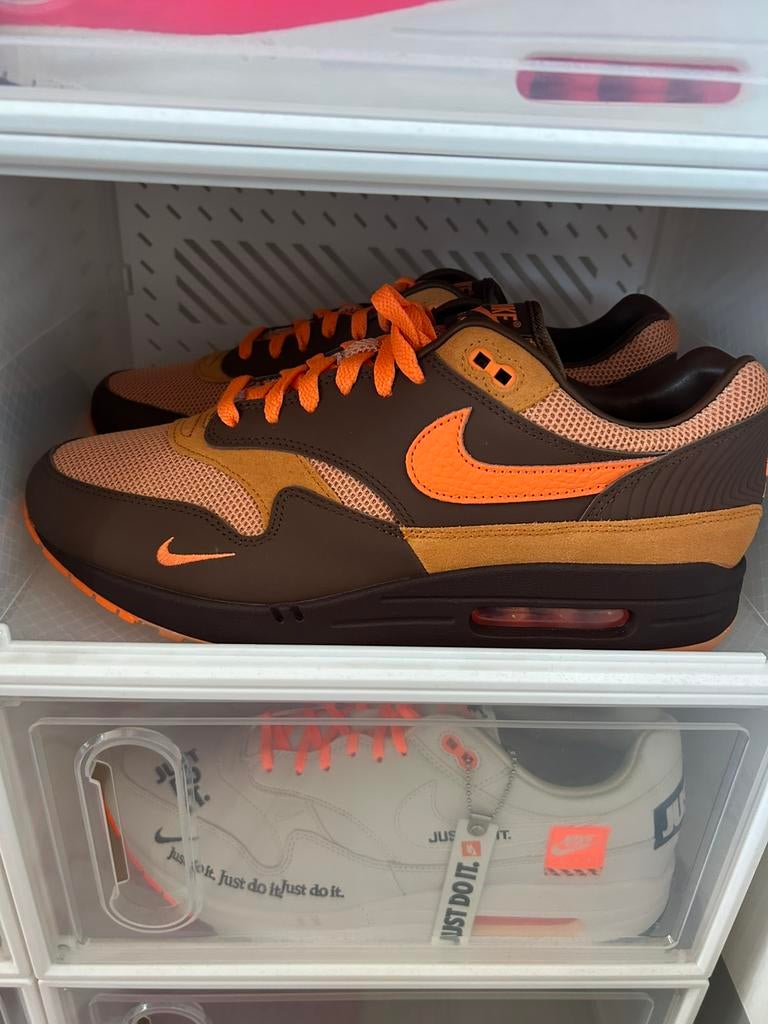 Nike air max 1 kingsday 46 DS, Kleding | Heren, Schoenen, Bruin, Nieuw, Ophalen of Verzenden, Sneakers of Gympen