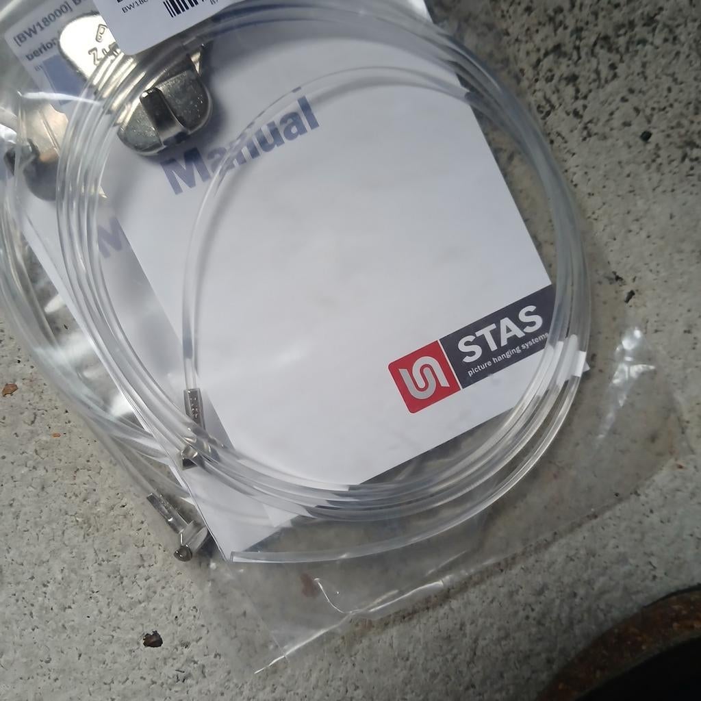 STAS Ophangsysteem voor schilderijen - Nieuw, Minder dan 50 cm, Metaal of Aluminium, Nieuw, Ophalen of Verzenden