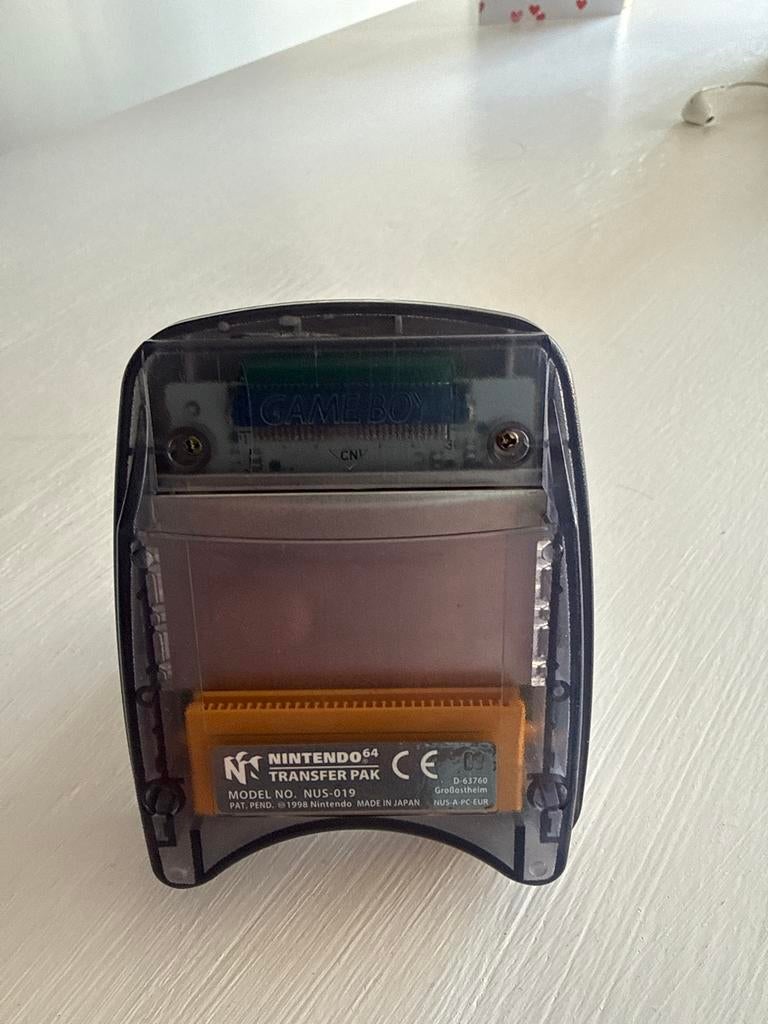 Nintendo 64 Transfer Pak - Speel Game Boy games op N64, Ophalen of Verzenden, Gebruikt, Nintendo 64, Overige controllers
