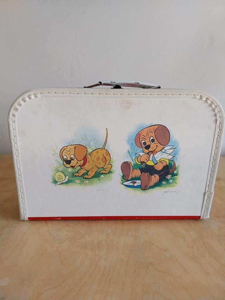VINTAGE KOFFERTJE, Ophalen of Verzenden, Gebruikt