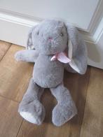 Gosh! designs lichtgrijs superzacht pluche konijn knuffel, Overige merken, Overige karakters, Grijs, Ophalen of Verzenden