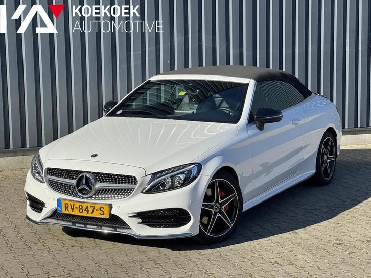 Mercedes-Benz C-klasse Cabrio 200 Edition 1 AMG Burmester |, Auto's, Mercedes-Benz, Bedrijf, Te koop, C-Klasse, ABS, Achteruitrijcamera
