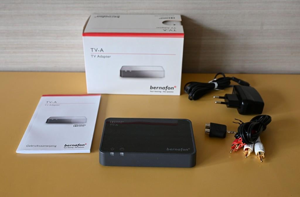 Bernafon gehoorapparaat TV adapter, Diversen, Verpleegmiddelen, Ophalen of Verzenden, Zo goed als nieuw