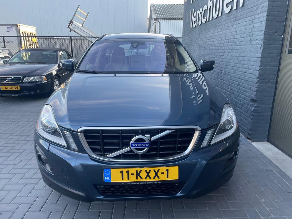 Volvo XC60 3.0 T6 AWD Summum xenon trekhaak pdc voor + achte, Auto's, Automaat, Gebruikt, Blauw, Bedrijf
