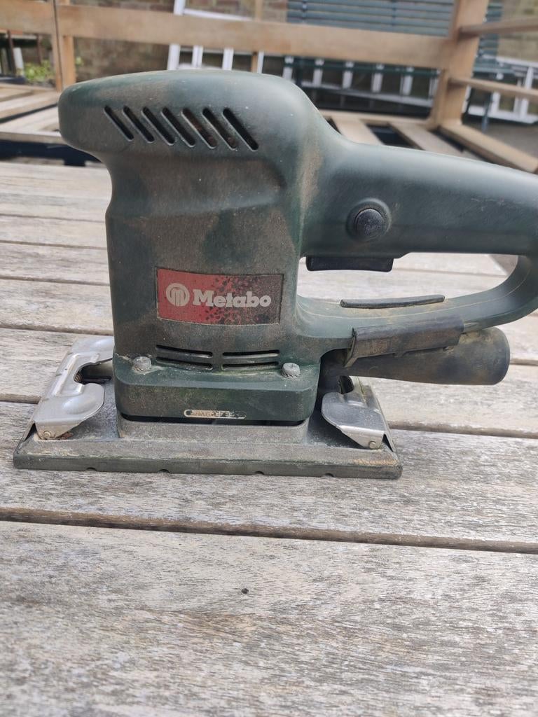 Metabo vlakschuurmachine - Gebruikt, voor grote oppervlakten, Ophalen, Gebruikt, Minder dan 600 watt, Vlakschuurmachine