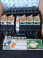 Gebruikte stoppenkast met 8 groepen en 2 aardlekschakelaars, Ophalen of Verzenden, Gebruikt, Overige typen