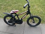 16” Popal Max jongens fiets zwart en stoer, Ophalen of Verzenden, Zo goed als nieuw, 16 inch