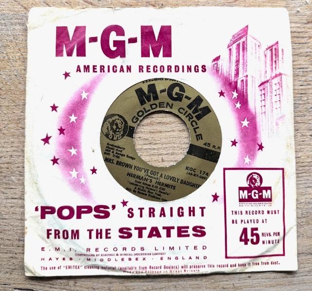 Herman's Hermits - I'm Henry the VIII / Mrs brown you've got, Originele persing, 7 inch, Single, Ophalen of Verzenden