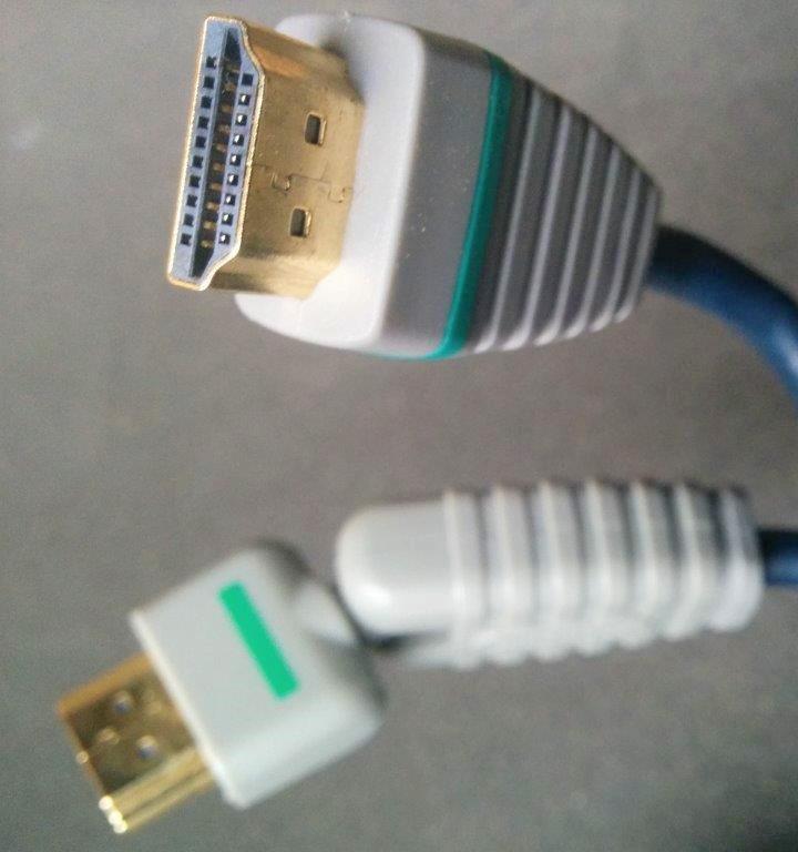 HDMI kabel 5 meter draaibare stekker, Computers en Software, Pc- en Netwerkkabels, Nieuw, Ophalen of Verzenden