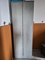 Kledingkast 60x40x180 cm - Grijs Houtlook, Huis en Inrichting, Kasten | Kledingkasten, Ophalen, Met deur(en), 50 tot 100 cm, Zo goed als nieuw